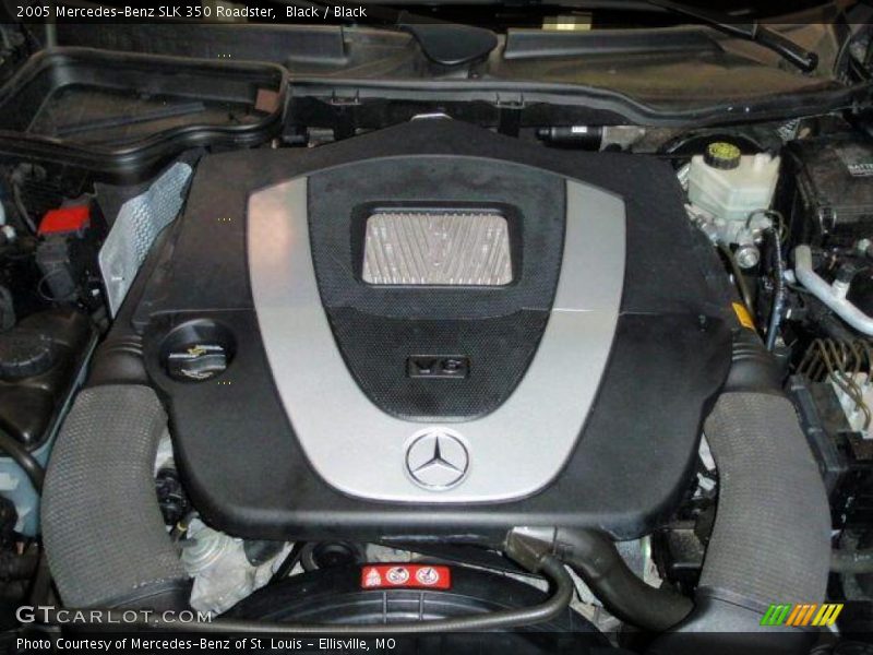 Black / Black 2005 Mercedes-Benz SLK 350 Roadster
