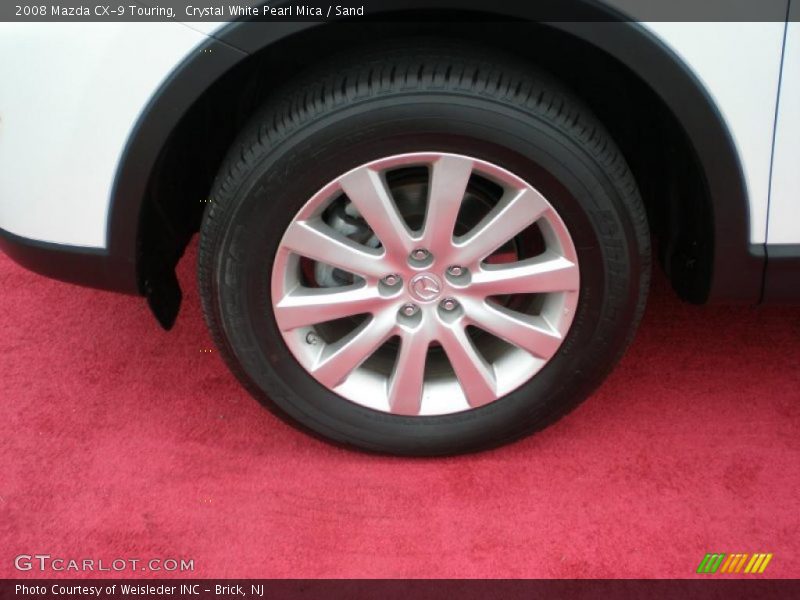 Crystal White Pearl Mica / Sand 2008 Mazda CX-9 Touring
