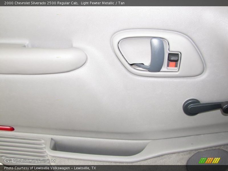 Light Pewter Metallic / Tan 2000 Chevrolet Silverado 2500 Regular Cab