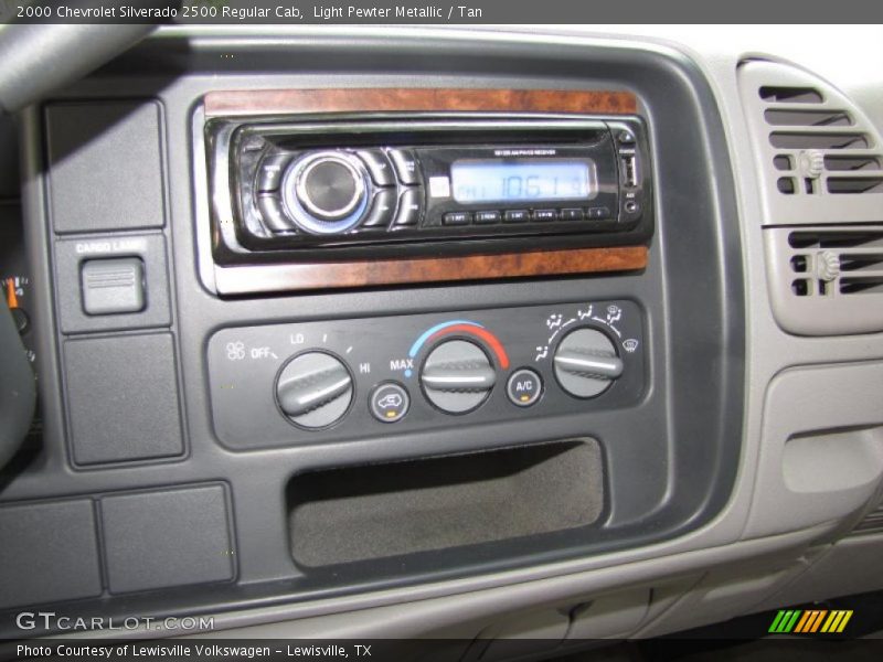 Light Pewter Metallic / Tan 2000 Chevrolet Silverado 2500 Regular Cab