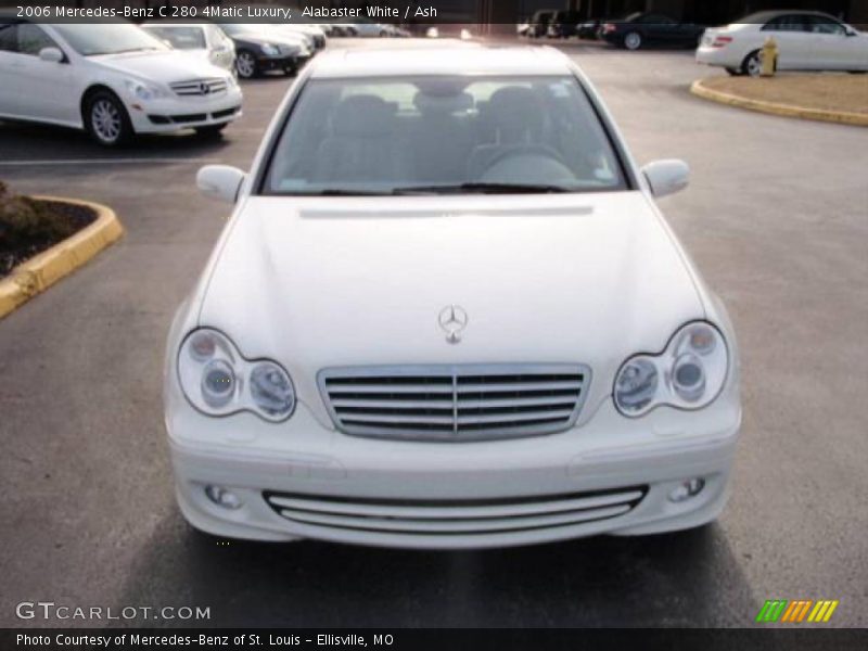 Alabaster White / Ash 2006 Mercedes-Benz C 280 4Matic Luxury