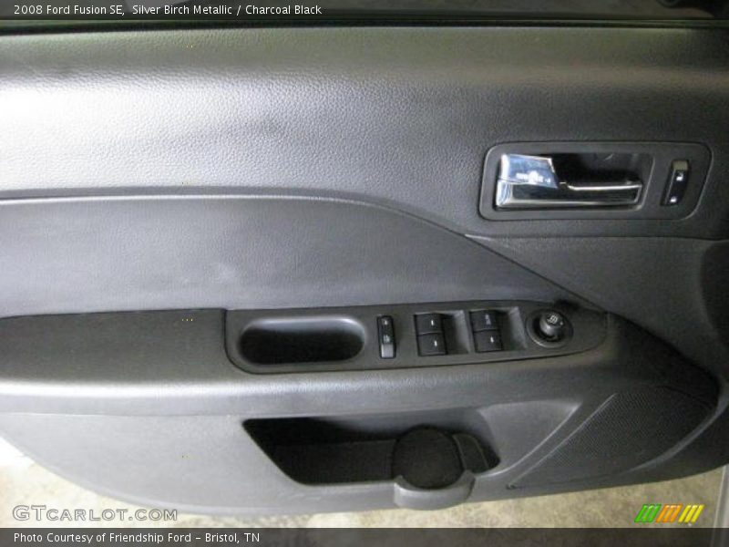 Silver Birch Metallic / Charcoal Black 2008 Ford Fusion SE