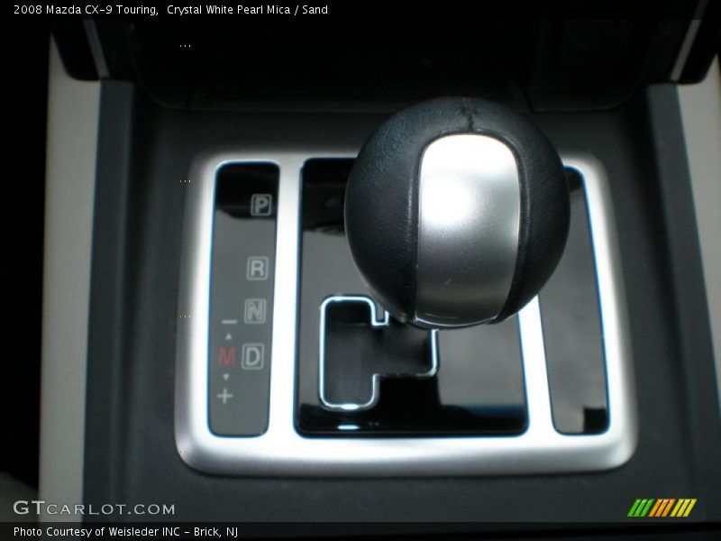 Crystal White Pearl Mica / Sand 2008 Mazda CX-9 Touring