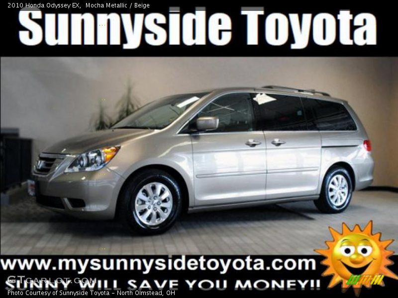 Mocha Metallic / Beige 2010 Honda Odyssey EX