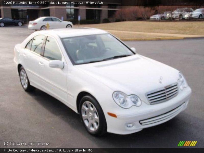Alabaster White / Ash 2006 Mercedes-Benz C 280 4Matic Luxury