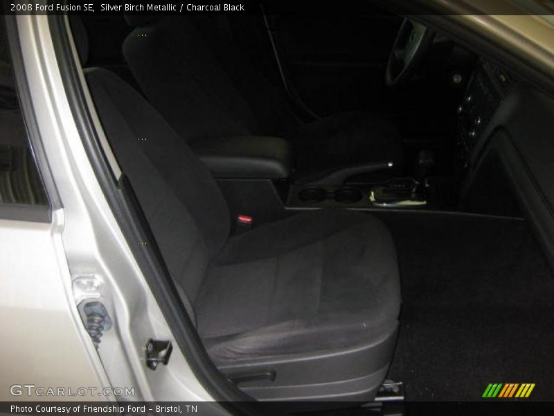 Silver Birch Metallic / Charcoal Black 2008 Ford Fusion SE