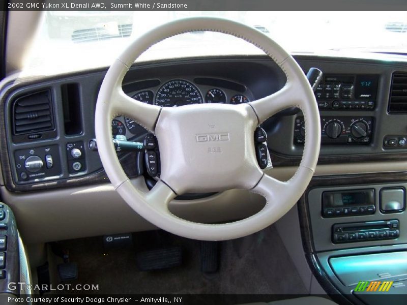 Summit White / Sandstone 2002 GMC Yukon XL Denali AWD