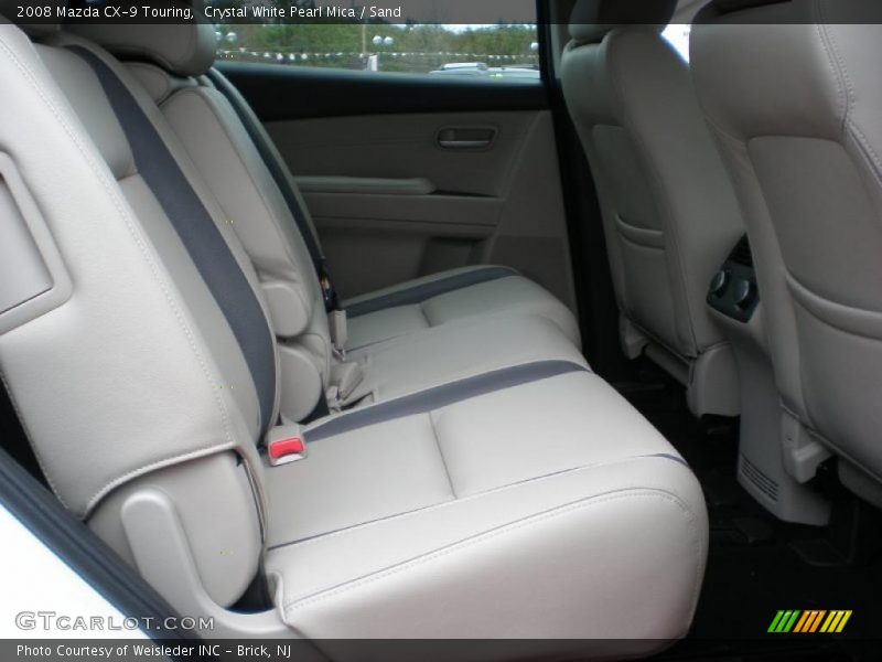 Crystal White Pearl Mica / Sand 2008 Mazda CX-9 Touring