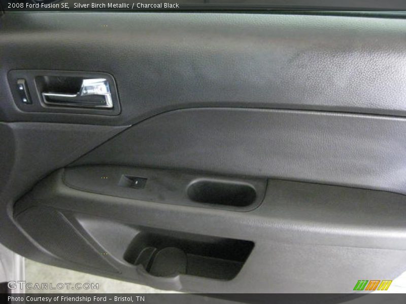 Silver Birch Metallic / Charcoal Black 2008 Ford Fusion SE