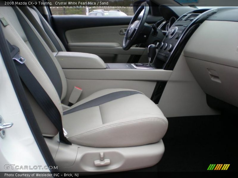 Crystal White Pearl Mica / Sand 2008 Mazda CX-9 Touring