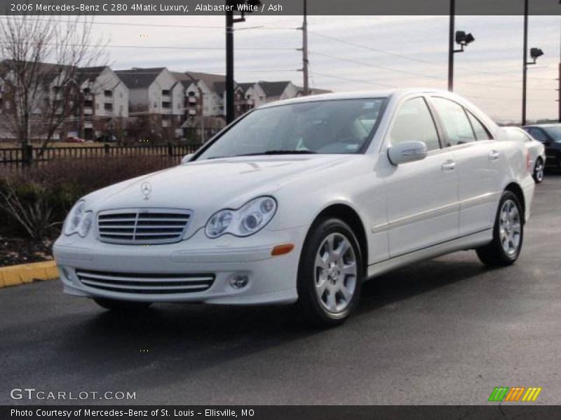 Alabaster White / Ash 2006 Mercedes-Benz C 280 4Matic Luxury