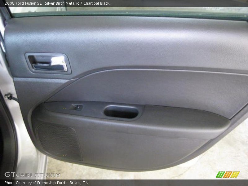 Silver Birch Metallic / Charcoal Black 2008 Ford Fusion SE