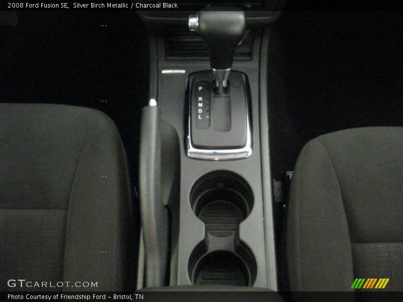 Silver Birch Metallic / Charcoal Black 2008 Ford Fusion SE