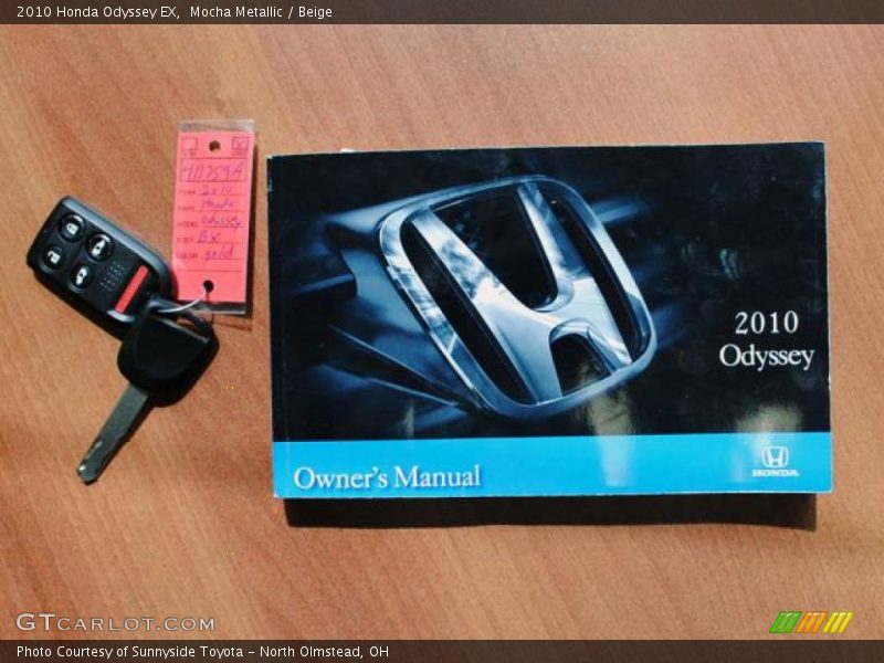 Mocha Metallic / Beige 2010 Honda Odyssey EX