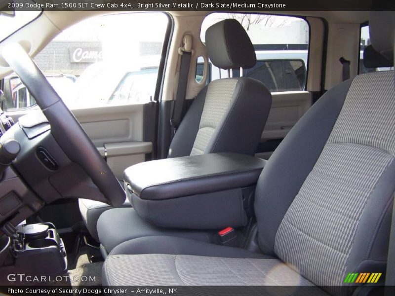 Bright Silver Metallic / Dark Slate/Medium Graystone 2009 Dodge Ram 1500 SLT Crew Cab 4x4