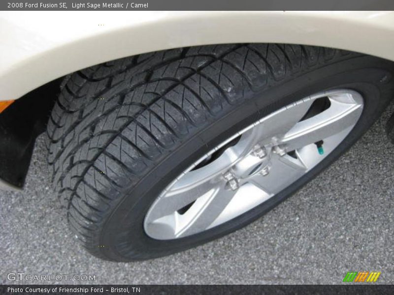 Light Sage Metallic / Camel 2008 Ford Fusion SE