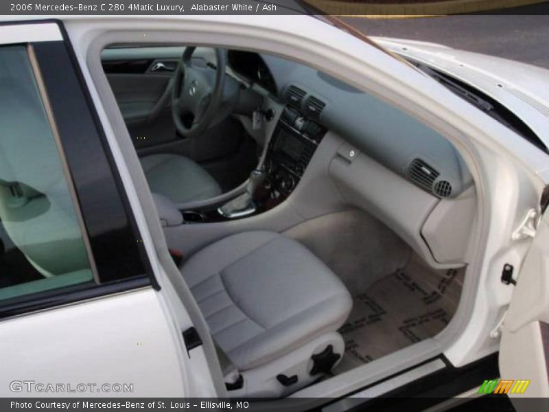 Alabaster White / Ash 2006 Mercedes-Benz C 280 4Matic Luxury
