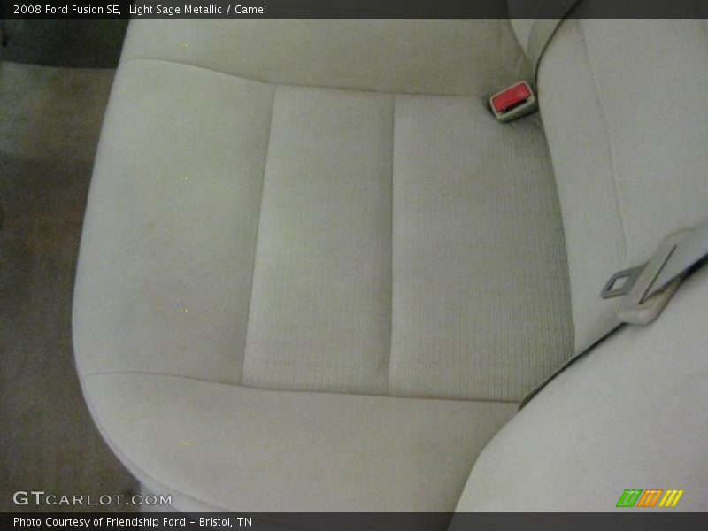 Light Sage Metallic / Camel 2008 Ford Fusion SE