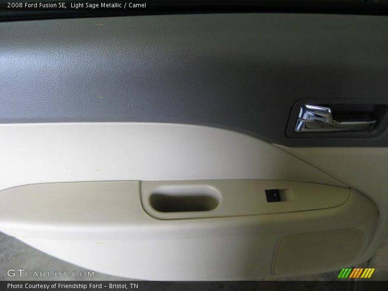 Light Sage Metallic / Camel 2008 Ford Fusion SE