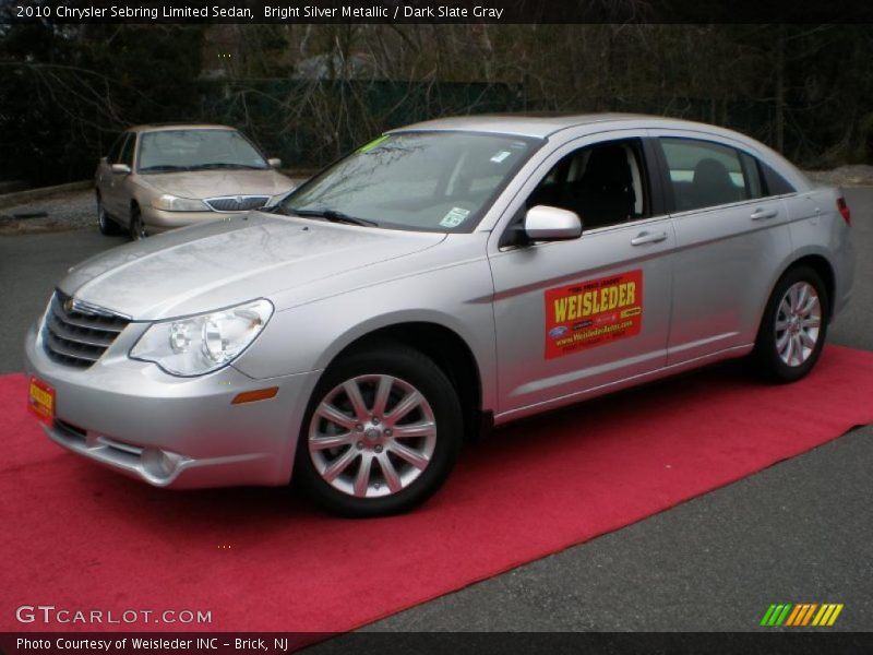 Bright Silver Metallic / Dark Slate Gray 2010 Chrysler Sebring Limited Sedan