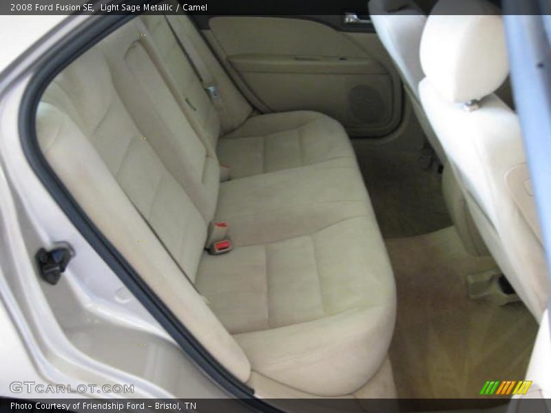Light Sage Metallic / Camel 2008 Ford Fusion SE