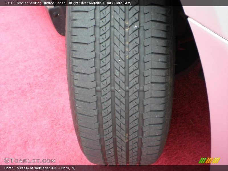 Bright Silver Metallic / Dark Slate Gray 2010 Chrysler Sebring Limited Sedan