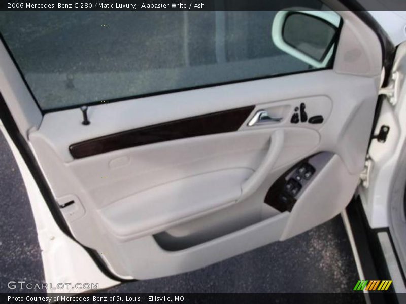 Alabaster White / Ash 2006 Mercedes-Benz C 280 4Matic Luxury