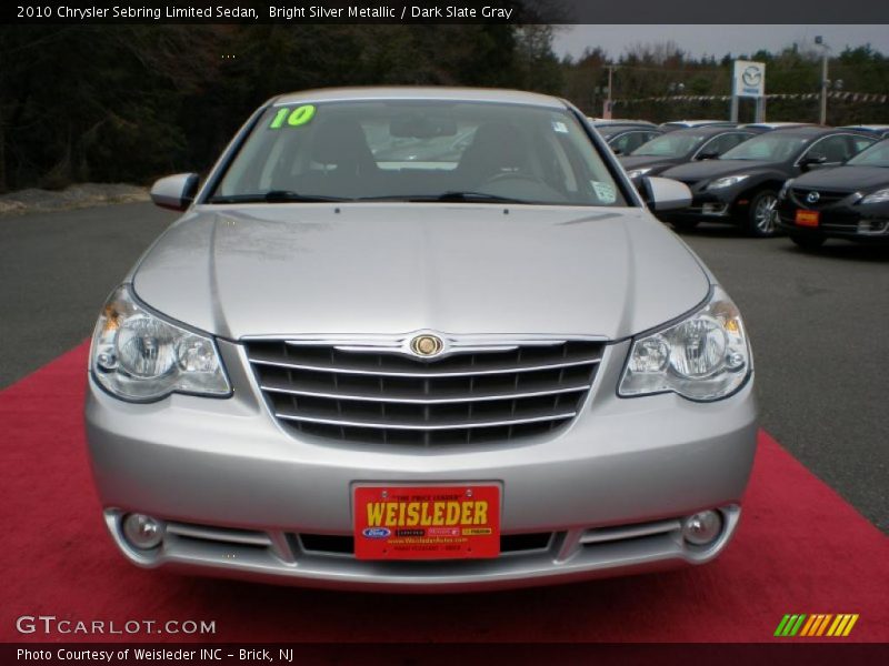 Bright Silver Metallic / Dark Slate Gray 2010 Chrysler Sebring Limited Sedan