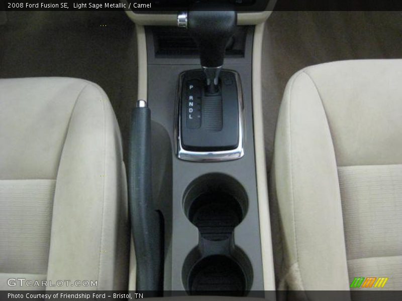 Light Sage Metallic / Camel 2008 Ford Fusion SE