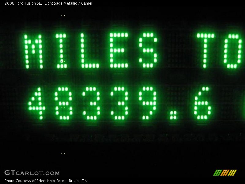 Light Sage Metallic / Camel 2008 Ford Fusion SE