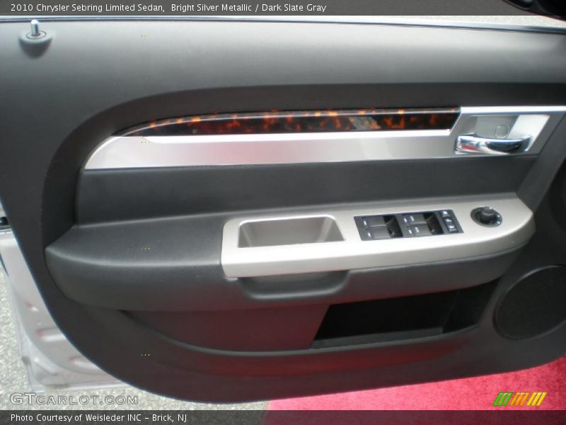 Bright Silver Metallic / Dark Slate Gray 2010 Chrysler Sebring Limited Sedan