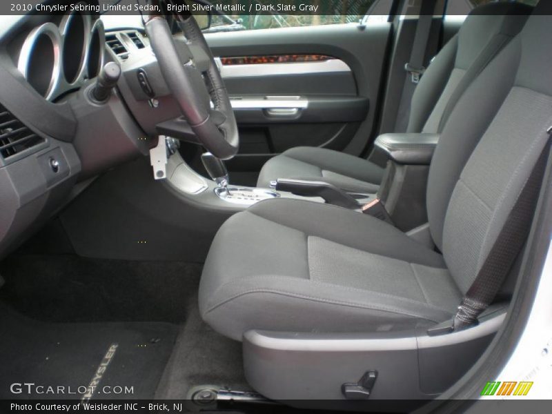 Bright Silver Metallic / Dark Slate Gray 2010 Chrysler Sebring Limited Sedan