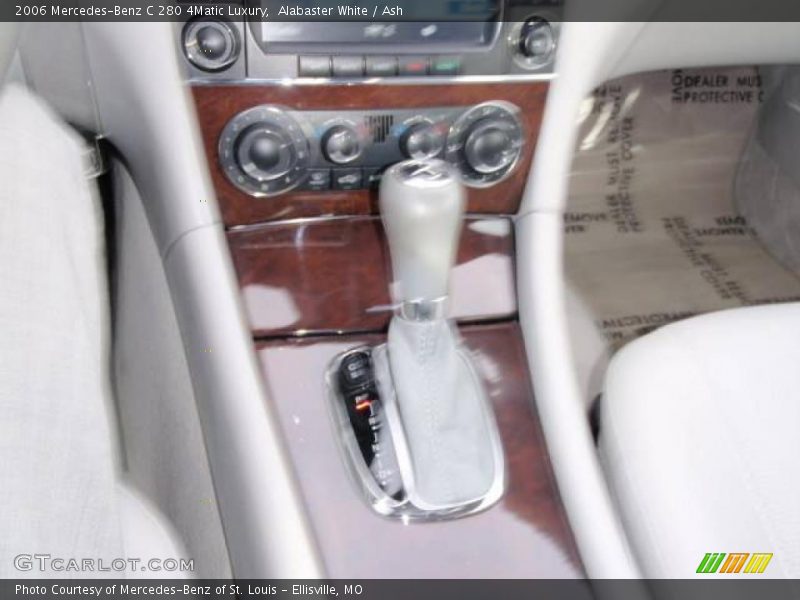 Alabaster White / Ash 2006 Mercedes-Benz C 280 4Matic Luxury