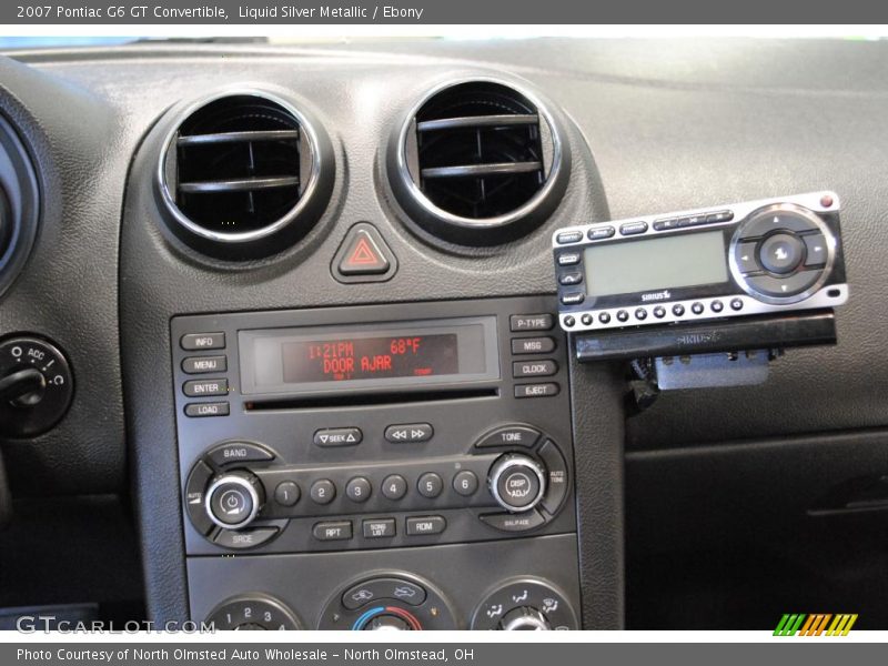 Liquid Silver Metallic / Ebony 2007 Pontiac G6 GT Convertible