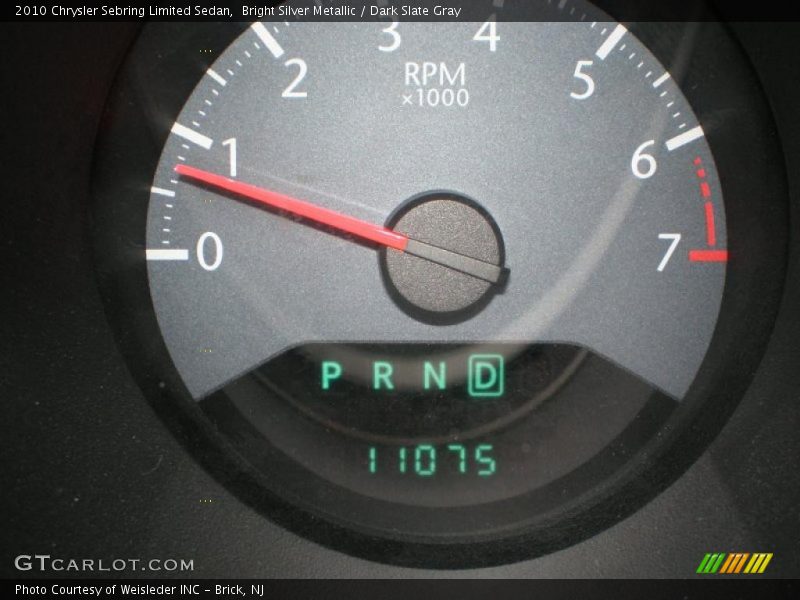 Bright Silver Metallic / Dark Slate Gray 2010 Chrysler Sebring Limited Sedan