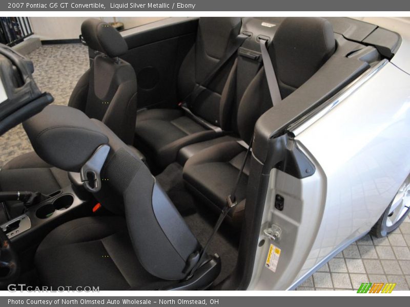 Liquid Silver Metallic / Ebony 2007 Pontiac G6 GT Convertible
