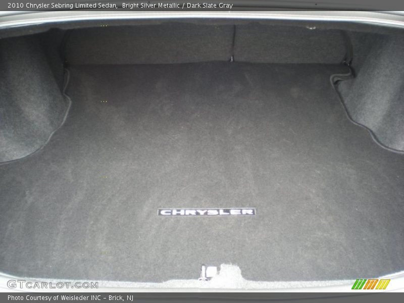 Bright Silver Metallic / Dark Slate Gray 2010 Chrysler Sebring Limited Sedan