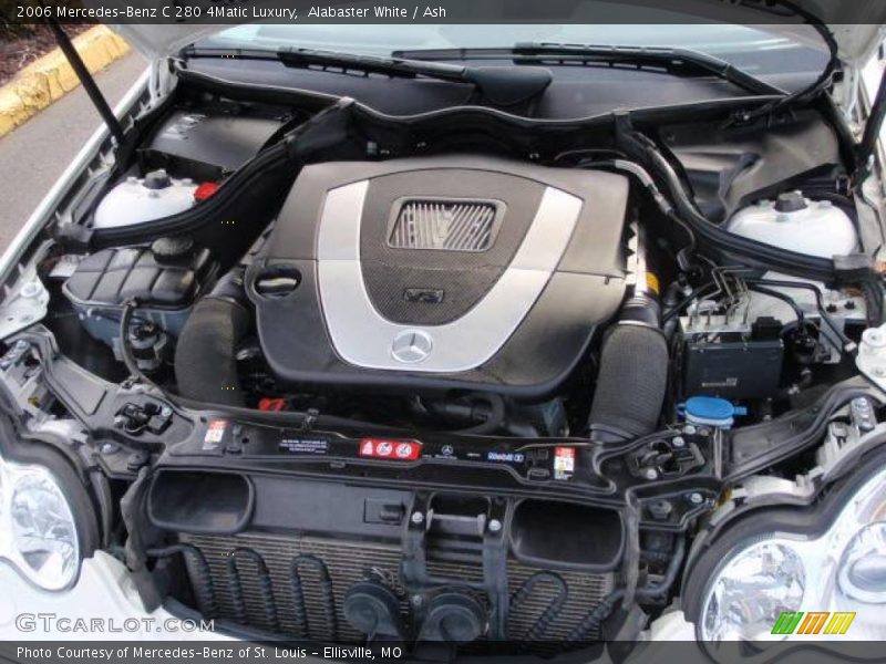 Alabaster White / Ash 2006 Mercedes-Benz C 280 4Matic Luxury