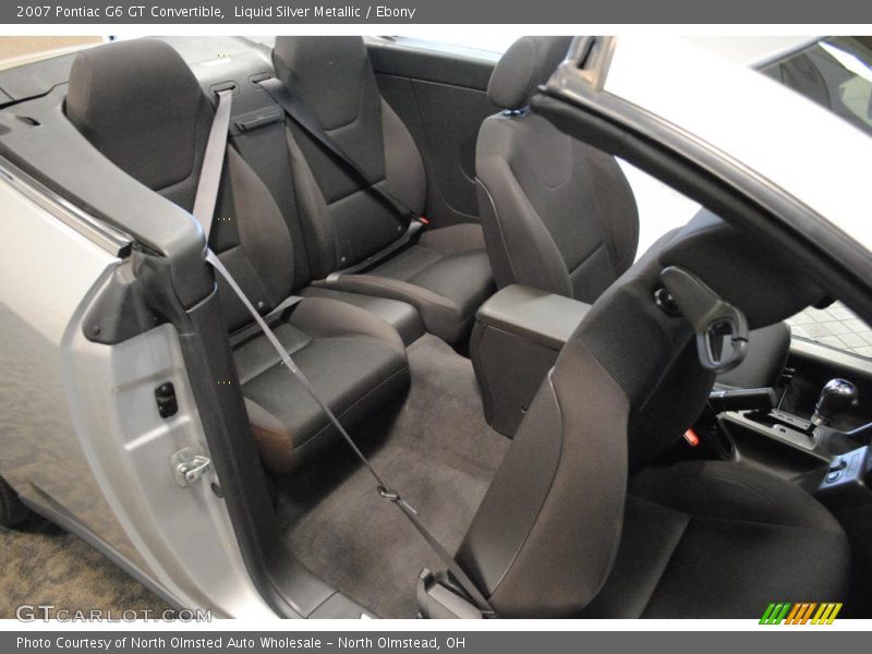 Liquid Silver Metallic / Ebony 2007 Pontiac G6 GT Convertible