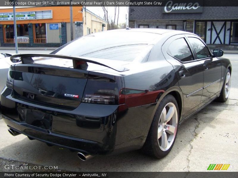 Brilliant Black Crystal Pearl / Dark Slate Gray/Light Slate Gray 2006 Dodge Charger SRT-8
