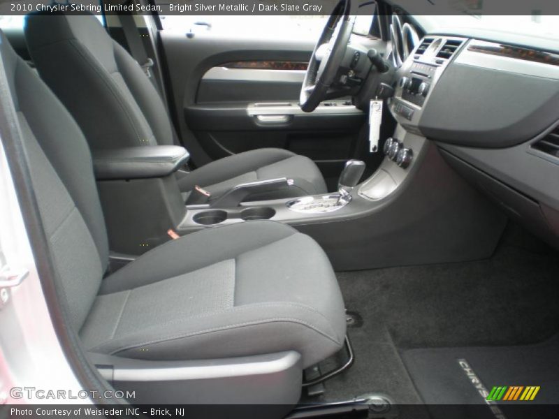 Bright Silver Metallic / Dark Slate Gray 2010 Chrysler Sebring Limited Sedan