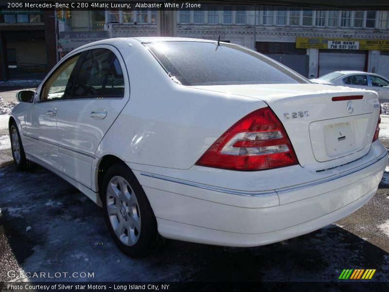 Alabaster White / Stone 2006 Mercedes-Benz C 280 4Matic Luxury