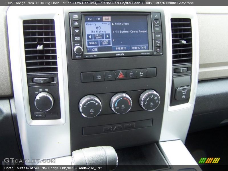 Inferno Red Crystal Pearl / Dark Slate/Medium Graystone 2009 Dodge Ram 1500 Big Horn Edition Crew Cab 4x4