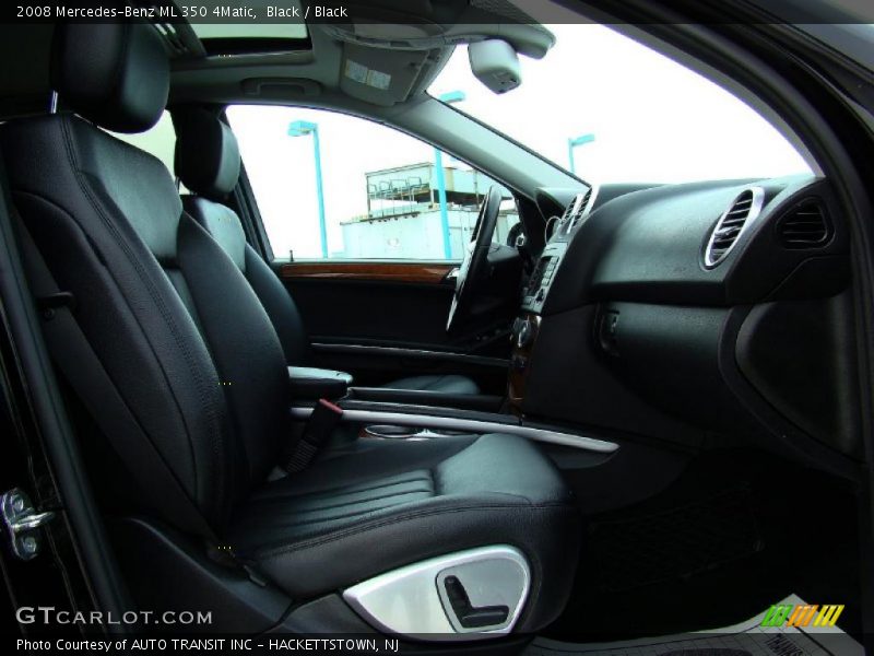 Black / Black 2008 Mercedes-Benz ML 350 4Matic