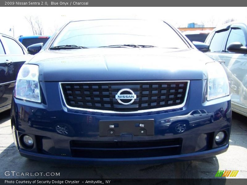 Blue Onyx / Charcoal 2009 Nissan Sentra 2.0