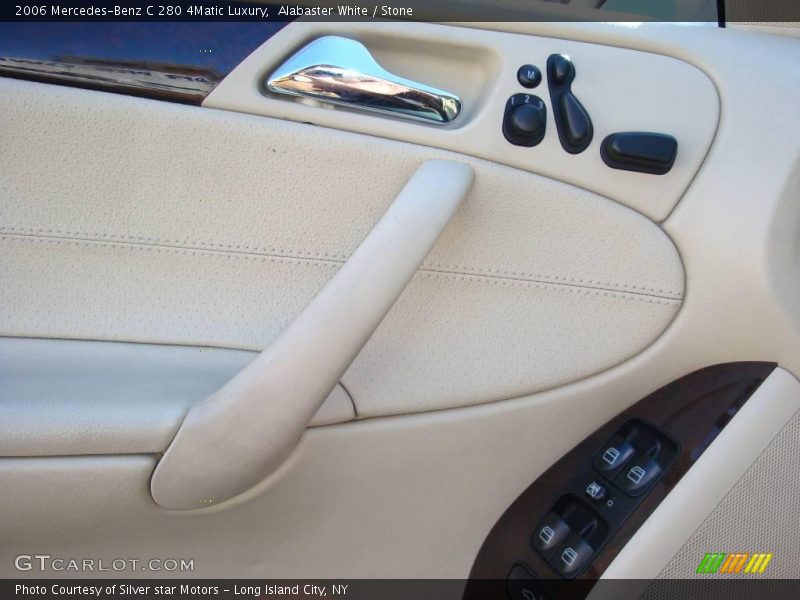 Alabaster White / Stone 2006 Mercedes-Benz C 280 4Matic Luxury