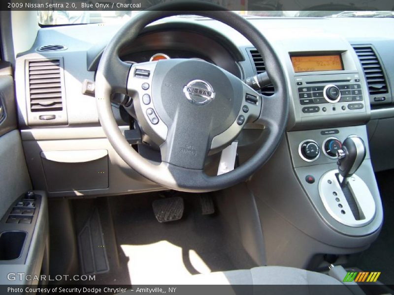 Blue Onyx / Charcoal 2009 Nissan Sentra 2.0