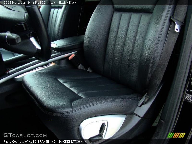 Black / Black 2008 Mercedes-Benz ML 350 4Matic