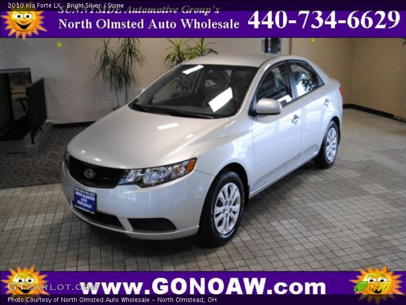 Bright Silver / Stone 2010 Kia Forte LX