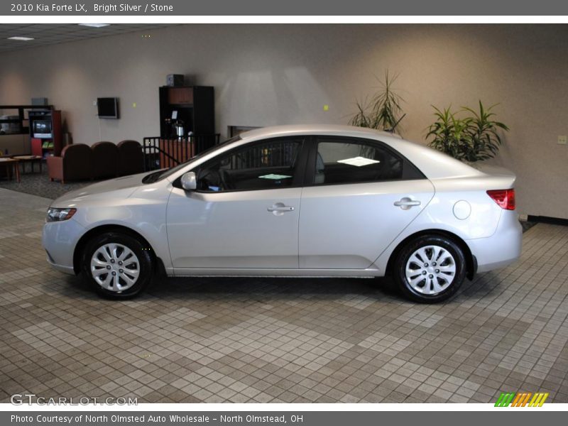 Bright Silver / Stone 2010 Kia Forte LX